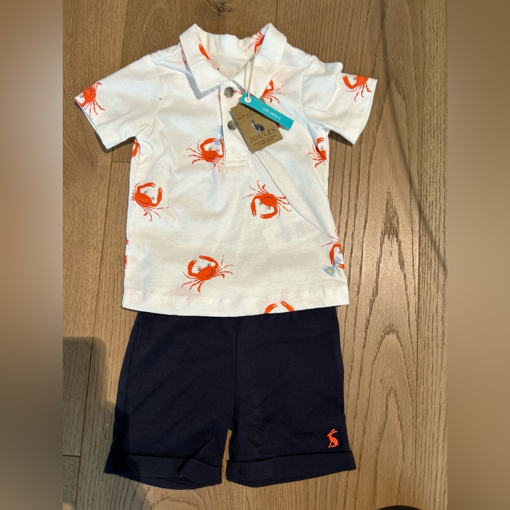 NWT Boys 2 Piece Set 6-9M